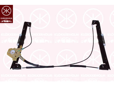 Fönsterhiss, OE-type, utan elmotor, elektrisk, Vänster