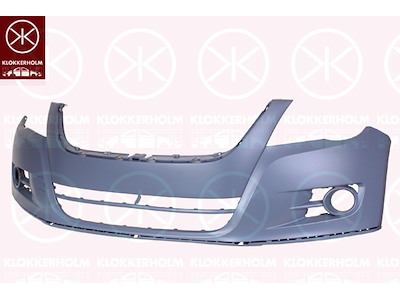Stötfångare, m/grundlack, Standard, Fram