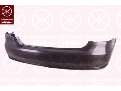 Bumper, Smooth, Rear