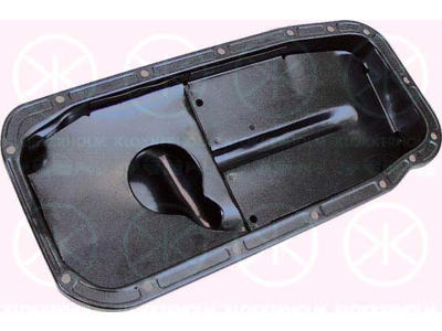 Oil Sump, Steel, with oil sump plate