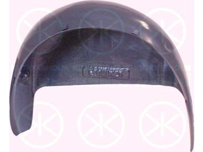 Liner, wheelhouse, Plastic, Left Rear