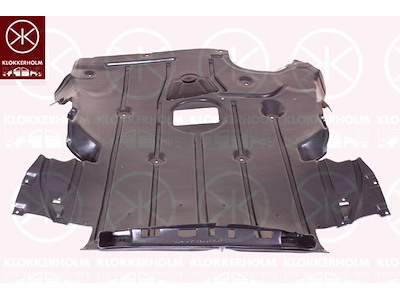 Engine Cover, petrol, Front, Lower Section