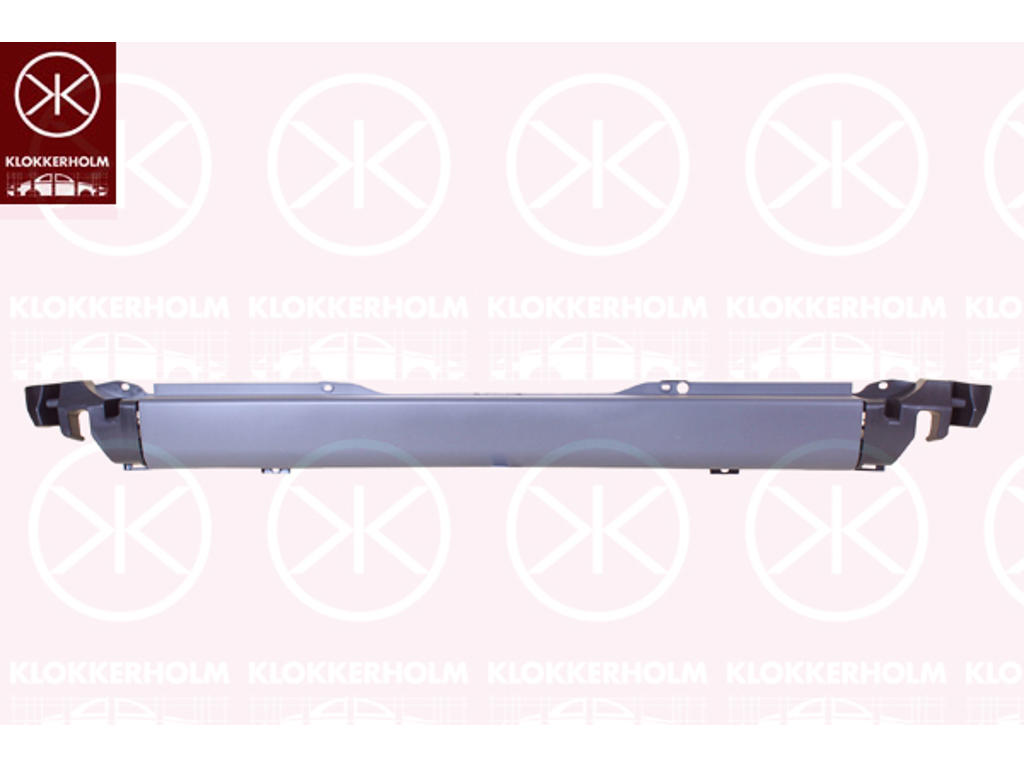 Bumper, Rear, grey