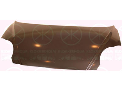 Motorhuv, med hål för emblem