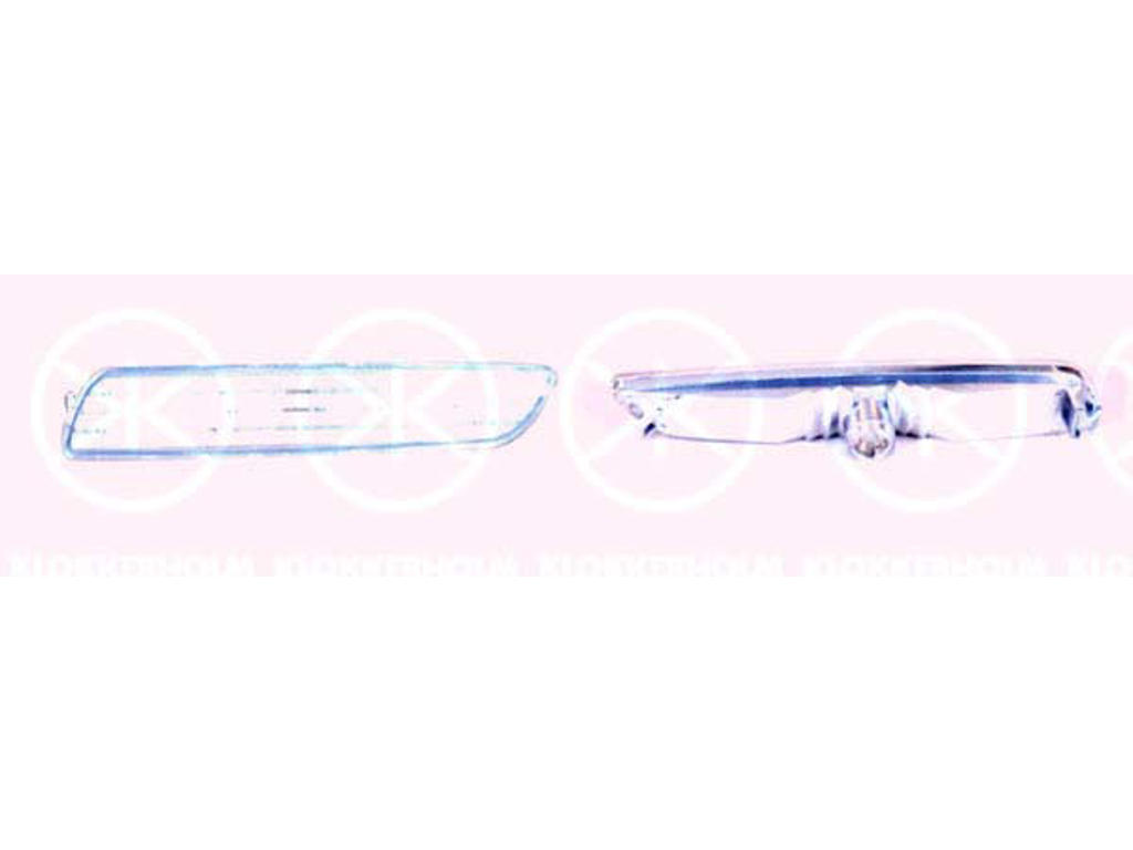 Side Marker Light, white, Right Rear, Left Front