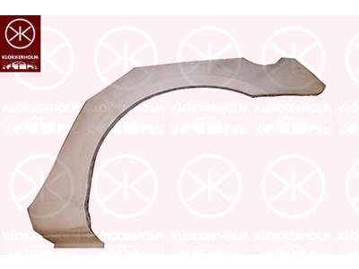 Quarter Panel, 3-drs, Left, Wheel Arch Border, Repair Panel