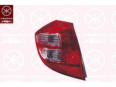 Tail Light Assembly, with bulb holder, Right