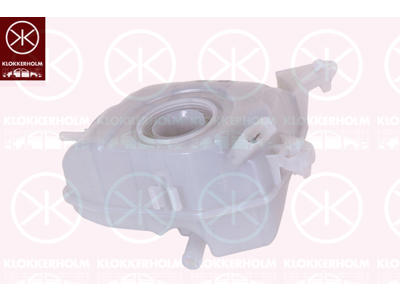 Expansion Tank, coolant, with sensor