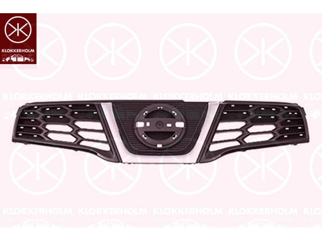 Radiator Grille, chrome/black