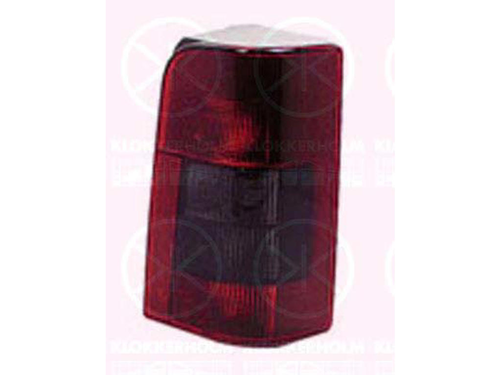 Tail Light Assembly, for vehicles with tailgate, without bulb holder, Right