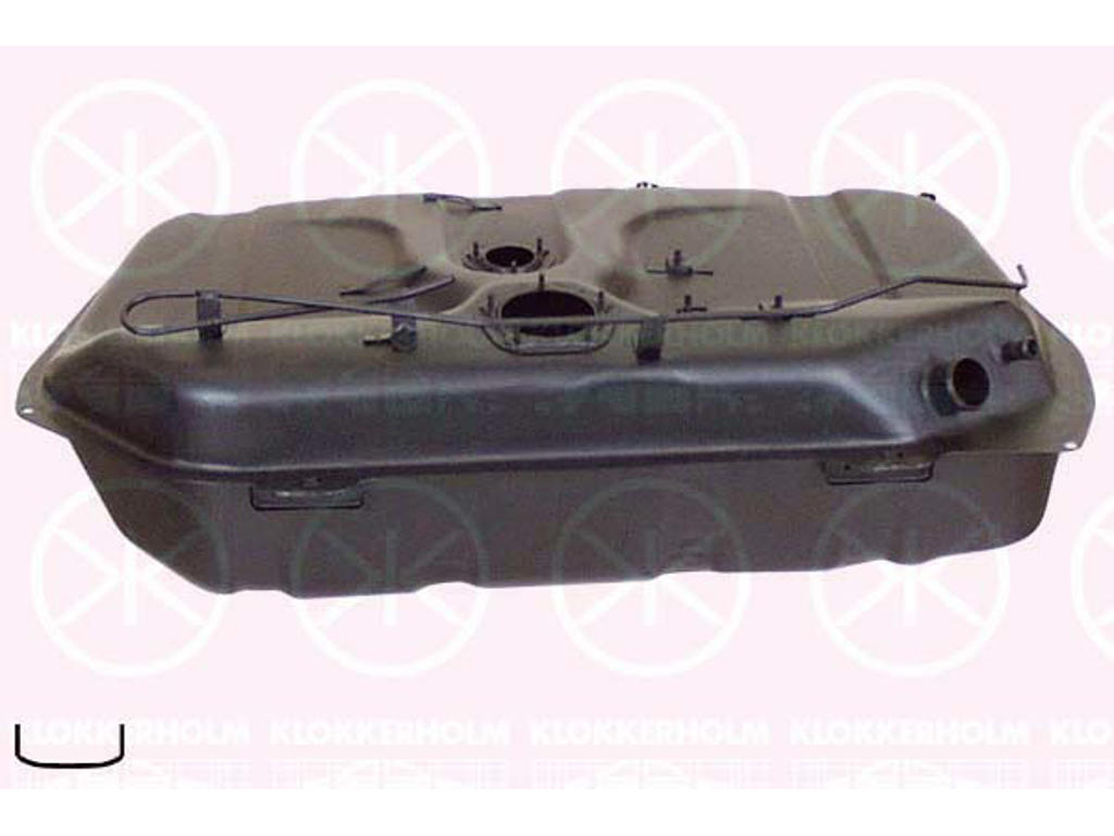 Fuel Tank, 50L, inj, with gaskets/seals