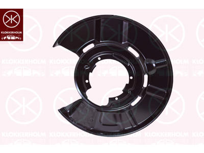 Bromssköld, Bakaxel vänster, för bromsskivediameter [mm]: 350, aluminium