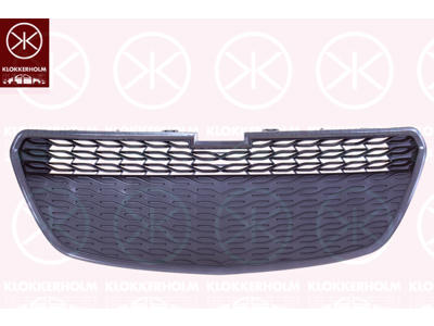 Radiator Grille, black, Lower Section