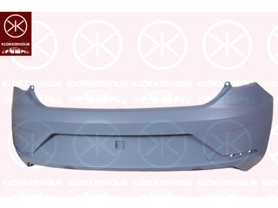 Bumper, w/primer, Rear, Trim Level: FACELIFT
