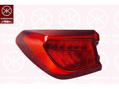 Tail Light Assembly, 5-drs, LED, Right