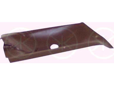 Spare Wheel Well, Rear, Repair Panel