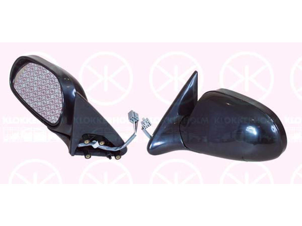 Exterior Mirror, for electric mirror adjustment, Convex, Left