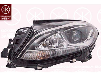 Koplamp, Links, H7/H7, Met daglicht (LED), PY21W, Met regelmotor voor LWR, AL