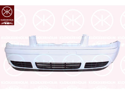 Bumper, w/primer, Front, Full Body Section, with spoiler