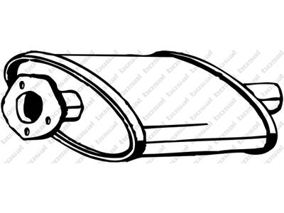Front Muffler, See accessories list for additionally required parts:  