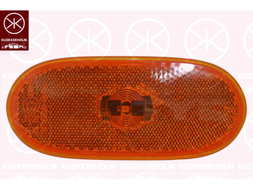 Side Marker Light, both sides, yellow, LED