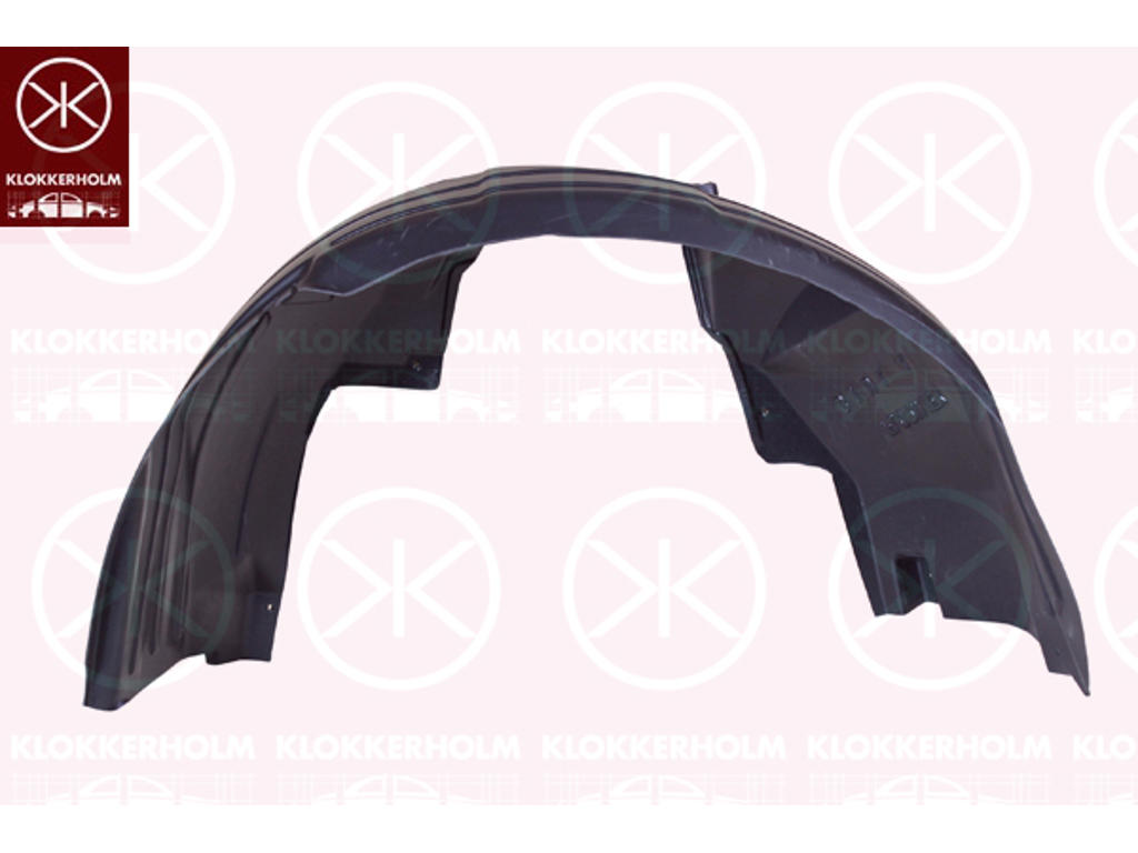 Liner, wheelhouse, Plastic, Left Front