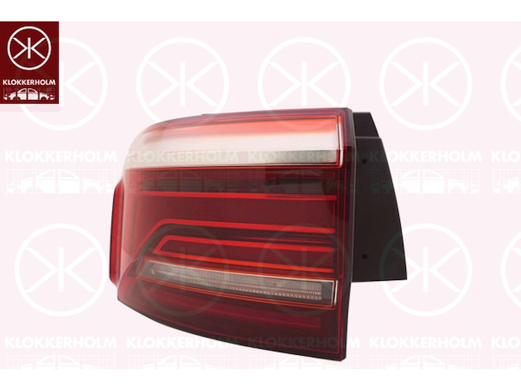 Kombinationsbackljus, LED, Vänster, utan lamphållare