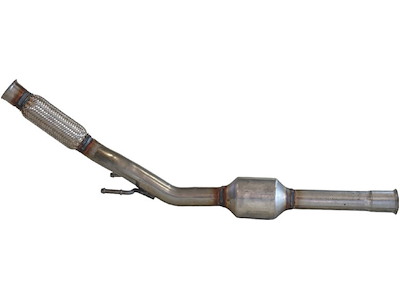Catalytic Converter, with mounting parts, Emission Standard: Euro 2