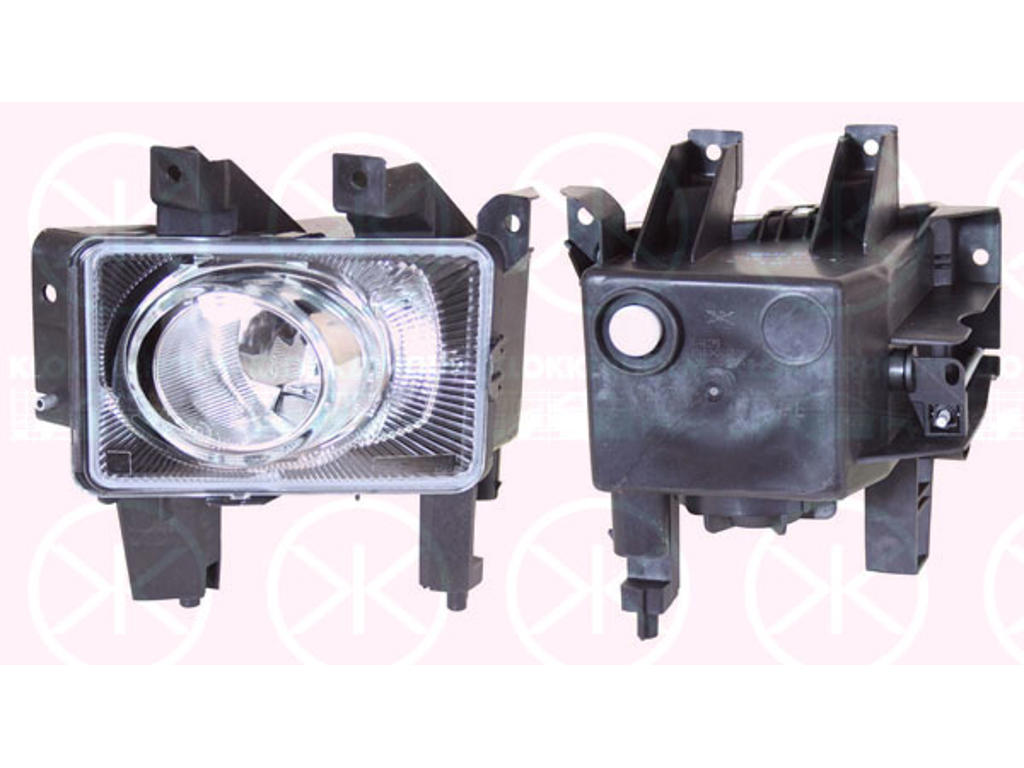 Front Fog Light, H3, with bulb holder, Right Front