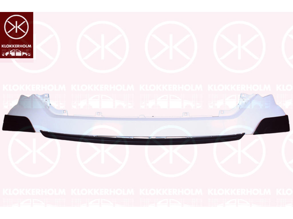 Bumper, Voor, Bovenste deel, Voertuiglijn/-variant: KOMPLET, Partial primed