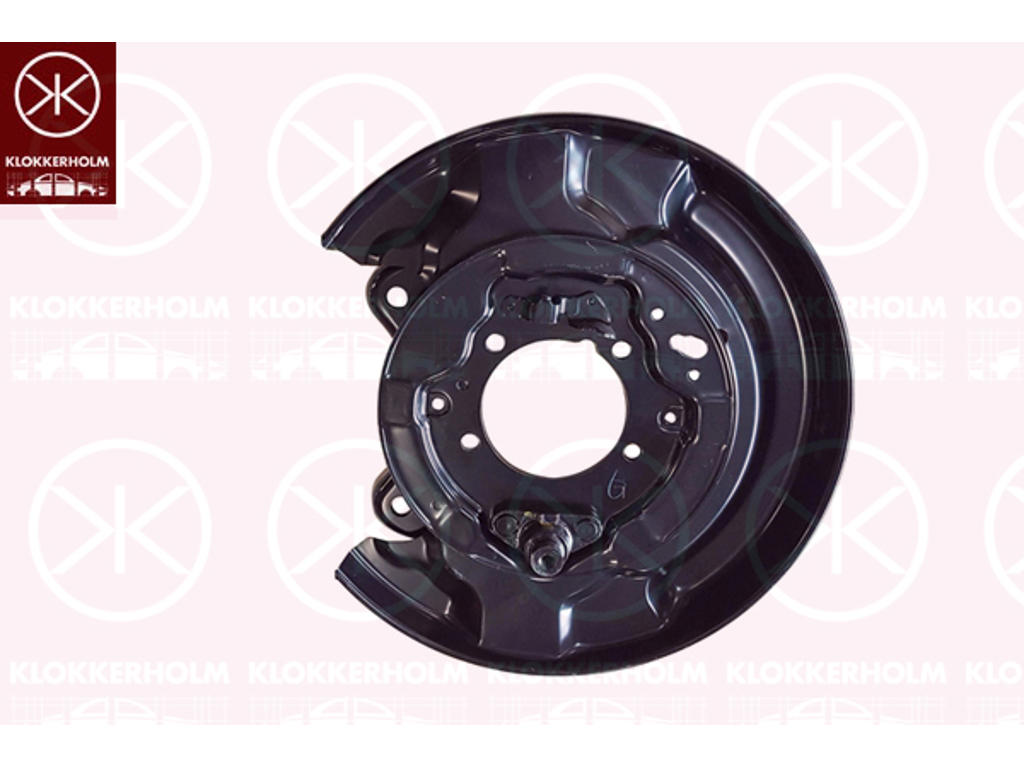 Splash Guard, brake disc, Rear Axle Left, Diameter 1/Diameter 2 [mm]: 335/85