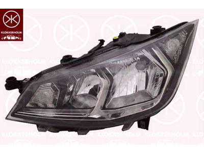 Headlight, Left, H7/H7, with motor for headlamp levelling, with daytime running light
