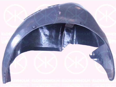 Liner, wheelhouse, Plastic, Left Rear