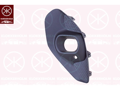 Ritilä, Eteen, vasen, reikä/reiät sumuvaloille