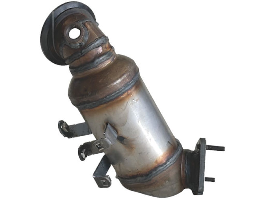 Catalytic Converter, with mounting parts, Euro 5, Emission Standard: Euro 6