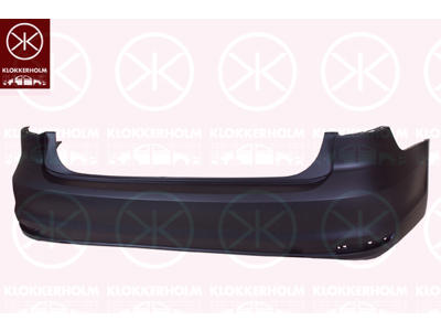 Bumper, w/primer, Rear