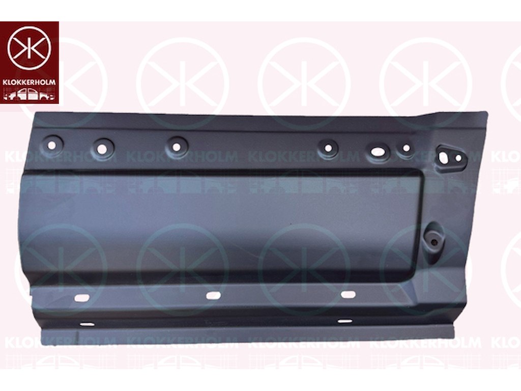 Panneau latéral, Tôle latérale, avant gauche, Partie inférieure, Pièce complète