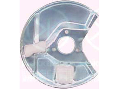 Splash Guard, brake disc, Front Axle Left, Diameter 1/Diameter 2 [mm]: 290/52, Zinc-coated