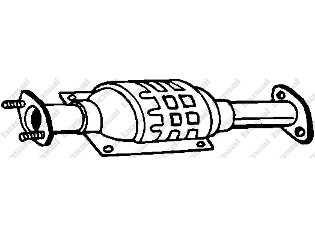 Catalyseur, avec accessoires