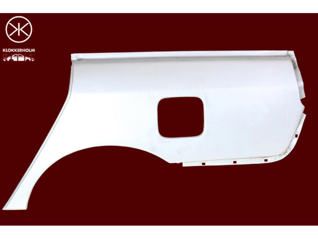 Quarter Panel, 4-dr, Left Rear, Wheel Arch Border, Repair Panel