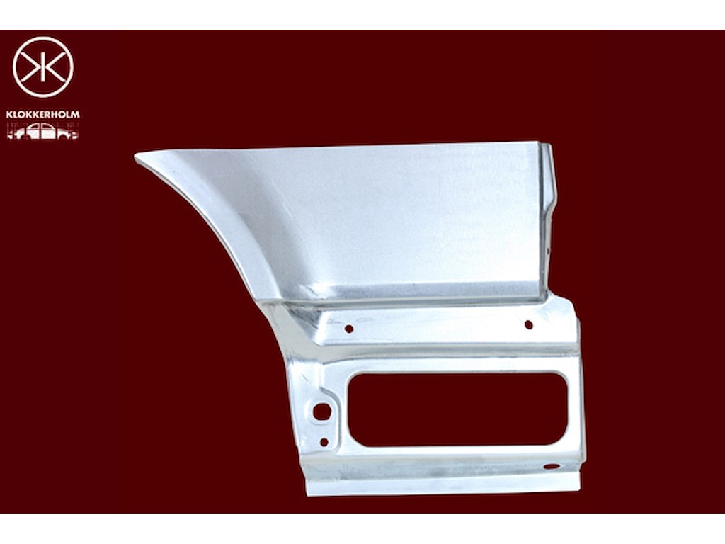 Quarter Panel, Right Rear, Side Panel, Repair Panel, with single tyres