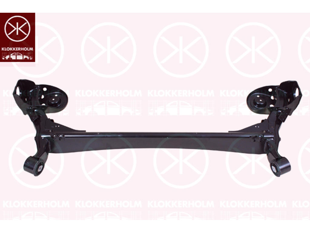 Axle Beam, with bush, Torsion bars [number]: 1, Rear Axle