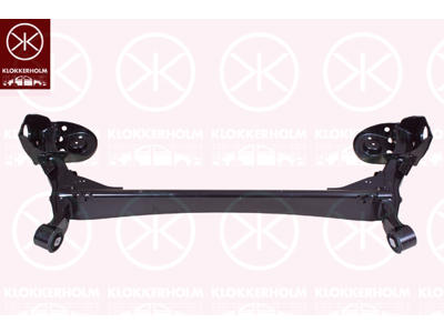 Axle Beam, with bush, Torsion bars [number]: 1, Rear Axle