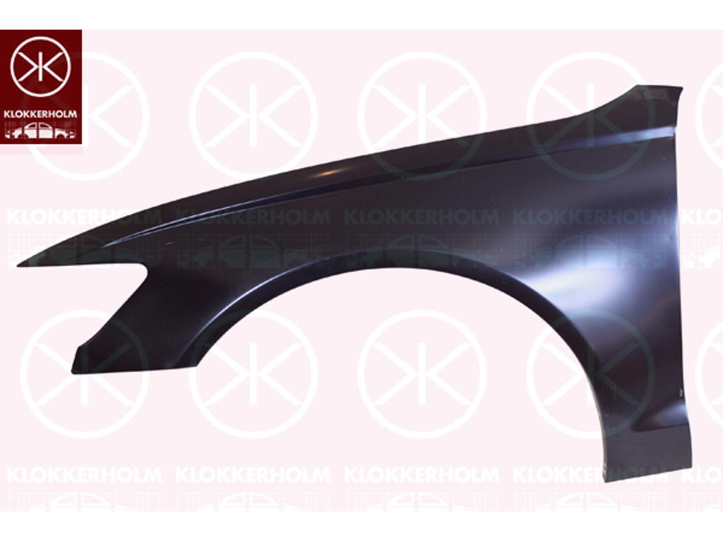 Wing, Steel, Left Front