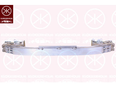 Support, pare-chocs, Aluminium, avant