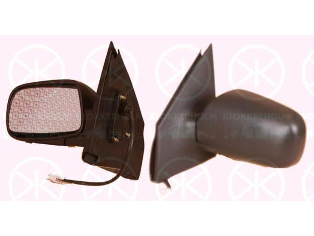 Exterior Mirror, for electric mirror adjustment, Convex, Heatable, Left