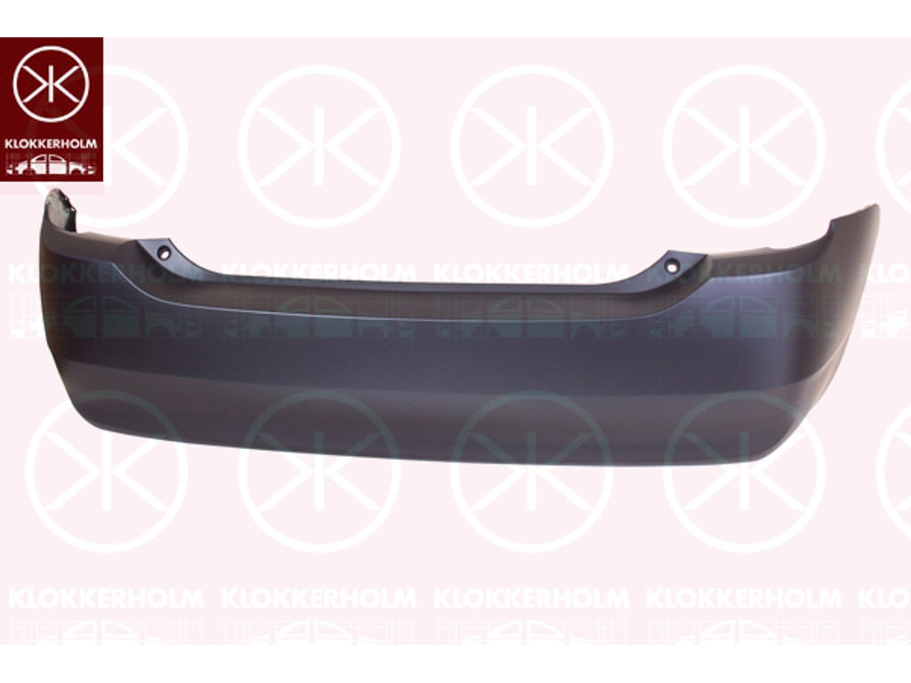 Bumper, w/primer, Rear