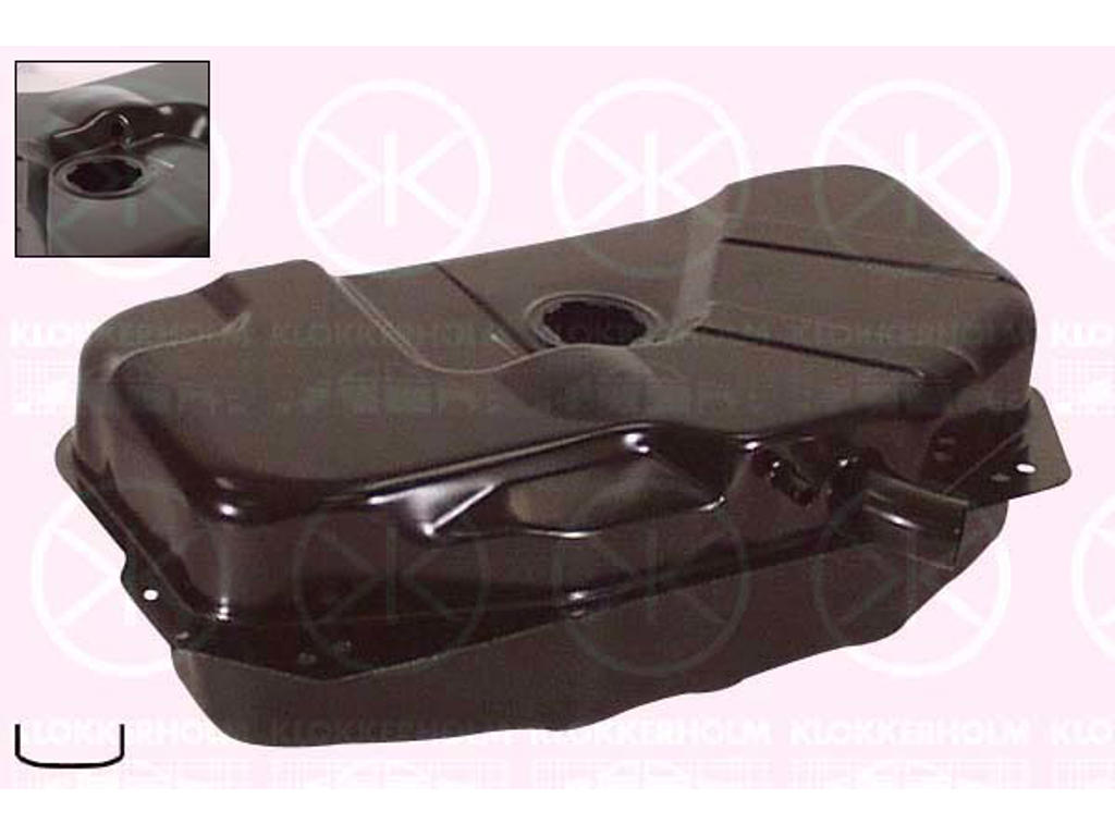 Fuel Tank, 42L, Diesel, with gaskets/seals