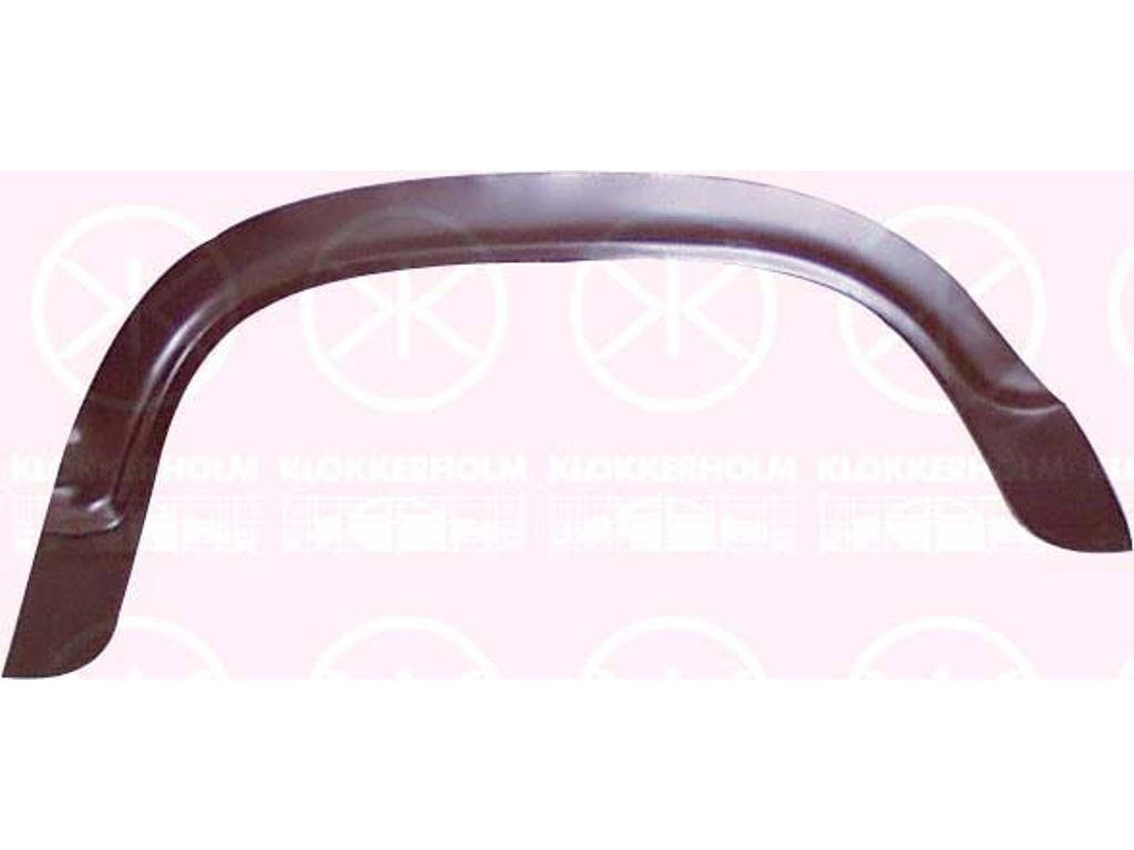 Quarter Panel, Wheel Arch Border, Repair Panel, Right Rear, Outer section