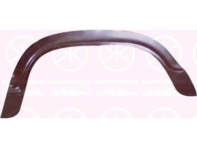 Quarter Panel, Wheel Arch Border, Repair Panel, Right Rear, Outer section